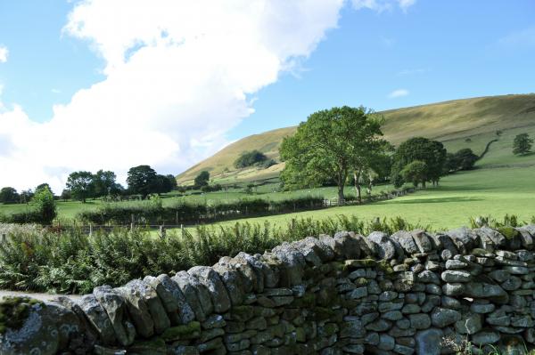 View from Edale Gathering Glamping Tent 